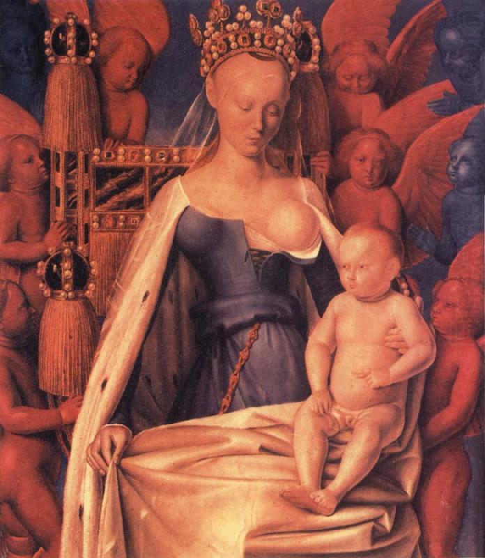 Maria mit Kind, Jean Fouquet